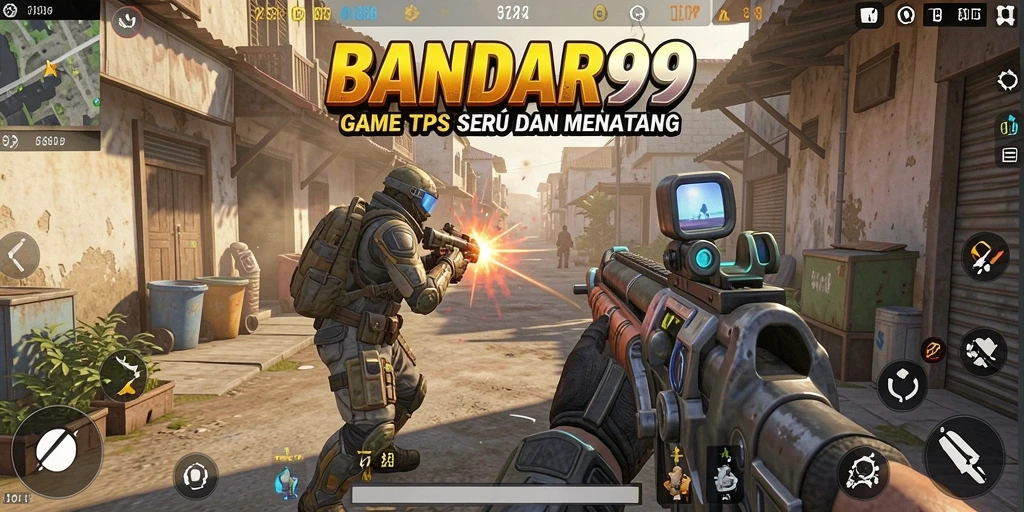 Tampilan gameplay seru dan mendebarkan di BANDAR99.