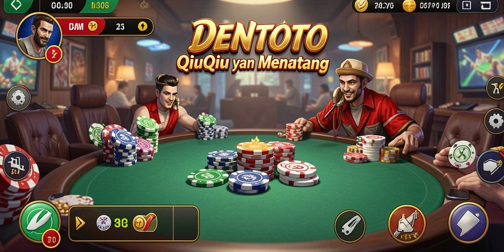 Tampilan gameplay DENTOTO yang menarik dan interaktif.