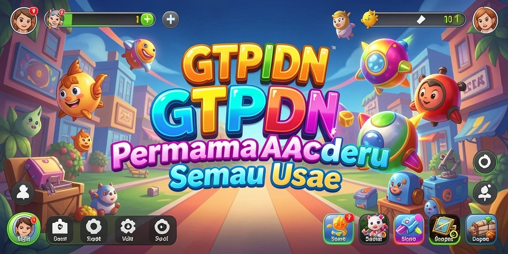 Tampilan menarik dari gameplay GTPIDN, penuh warna dan tantangan.