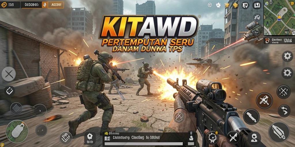 Gameplay menegangkan di KITAWD dengan aksi pertarungan luar biasa.