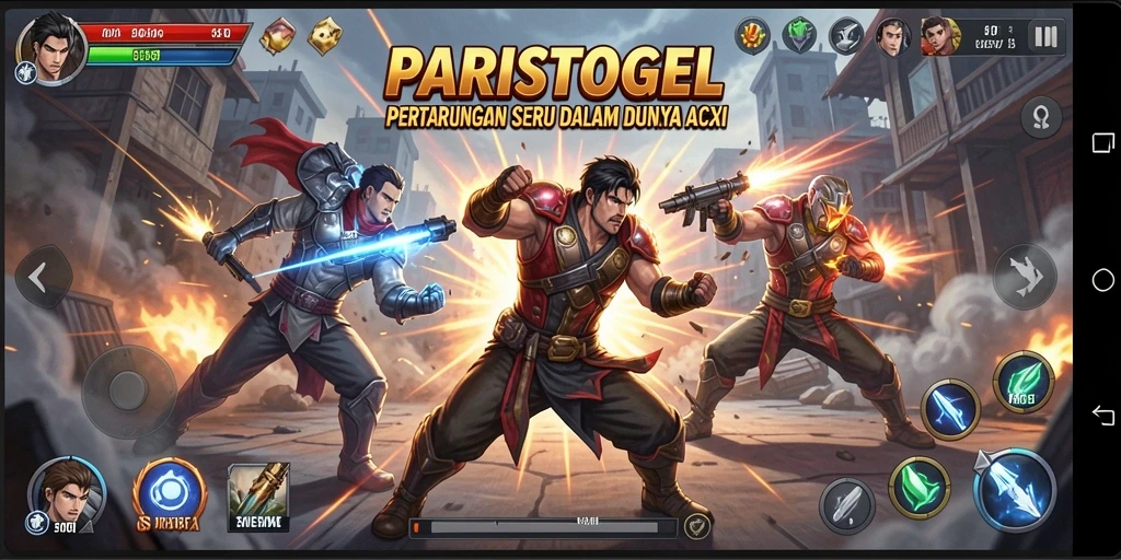 Gameplay mendebarkan dengan grafis yang memukau di PARISTOGEL.