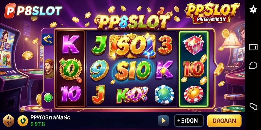 Tampilan seru dari gameplay PP8SLOT yang mengasyikkan.