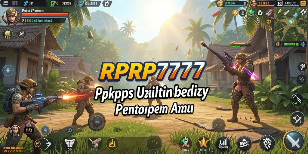 Tampilan antarmuka RPRP777 yang sederhana dan fungsional.