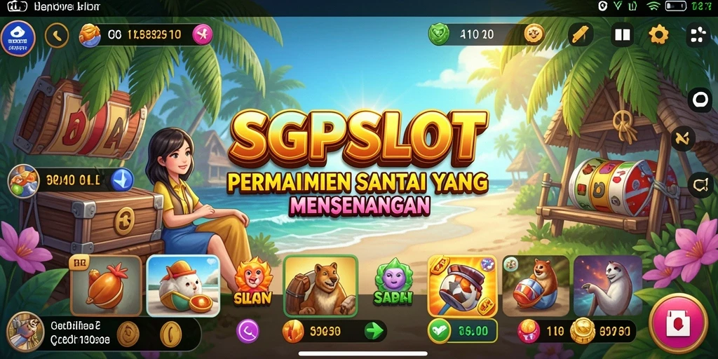 Tampilan menarik dan gameplay yang seru dalam SGPSLOT.