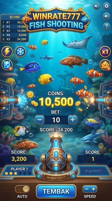 Antarmuka pengguna winrate777 yang sederhana dan intuitif untuk semua kalangan.